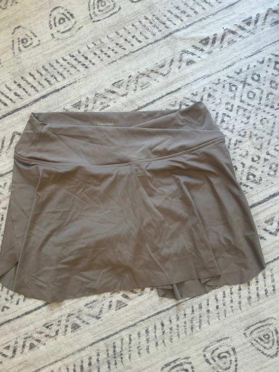 Calvin Klein Pants - Calvin Klein Taupe Brown Athletic Skort